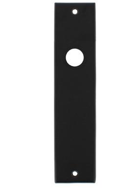 Intersteel Kortschild rechthoekig blind mat zwart, Doe-het-zelf en Verbouw, Deuren en Horren, Verzenden, Nieuw