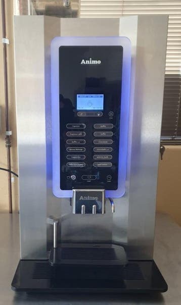 Animo  Optibean 3 bonen koffiemachine, Witgoed en Apparatuur, Koffiezetapparaten, 10 kopjes of meer, Ophalen, Refurbished, Koffiemachine