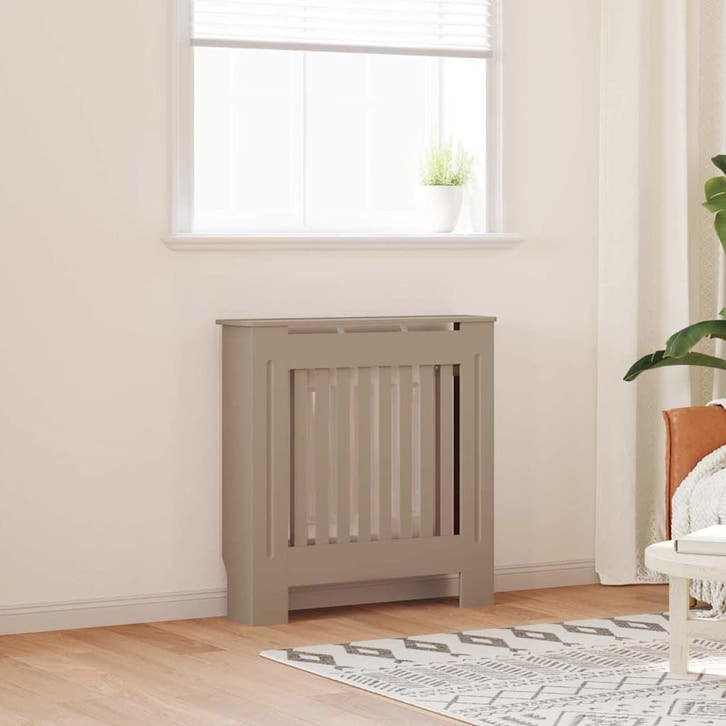 vidaXL Radiatorafdekking Sonoma Eiken 78 x 19 x 81,5cm, Doe-het-zelf en Verbouw, Verwarming en Radiatoren, Nieuw, Verzenden