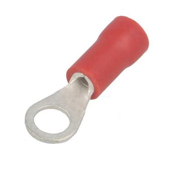 M4 Ring kabelschoen - Rood - 0,5 tot 1mm - Gatdiameter 4,3mm, Ophalen of Verzenden, Nieuw, Overige typen