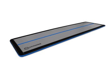 Airtrack 12spring 500x150x5 cm Slim Zwart/blauw, Ophalen of Verzenden, Nieuw