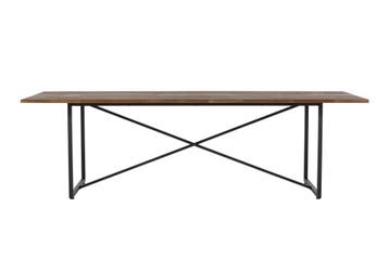 Industriele Eettafel X-Bang Teak Hout 250x100 cm Jorn, Huis en Inrichting, Tafels | Eettafels, Verzenden, Nieuw