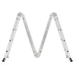 Multifunctionele vouwladder 6 in 1 - 4.7M - Inklapbaar, Doe-het-zelf en Verbouw, Verzenden, Nieuw