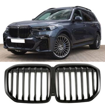 Grille glans zwart geschikt voor BMW X7 G07 | 2019-2022