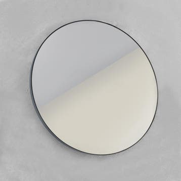 Spiegel LoooX Mirror Black Line Round Ø 80cm, Ophalen of Verzenden, Nieuw