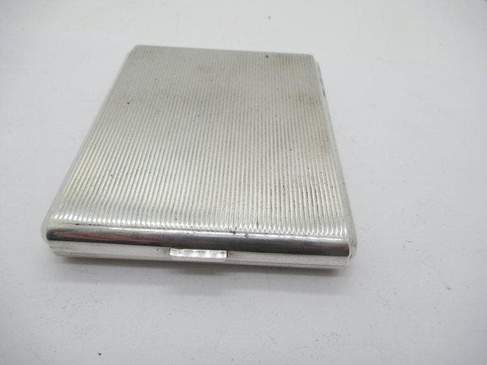 Sigarettendoos - .800 zilver, Verzamelen, Rookartikelen, Aanstekers en Luciferdoosjes