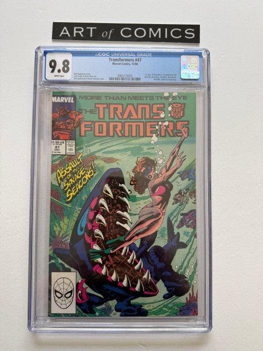 Transformers #47 - 1st appearance Raindance, Grandslam, The, Boeken, Strips | Comics