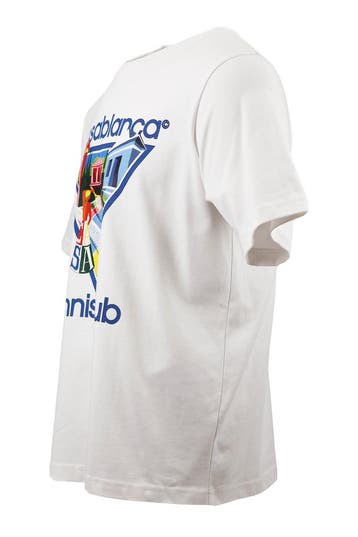 Casablanca T-shirt in maat M Wit, Kleding | Heren, T-shirts, Verzenden, Zo goed als nieuw, Wit, Casablanca
