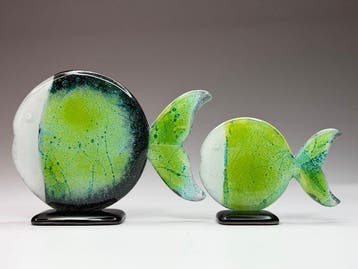 Studio Habrat - Beeldje - Coral Fish (2) - fusie