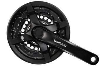 Crankstel Shimano FC-TY501 6/7/8 speed 170mm 42x34x24T met k, Fietsen en Brommers, Fietsonderdelen, Verzenden, Nieuw