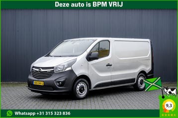 Opel Vivaro 1.6 CDTI L1H1 | Euro 6 | Edition EcoFlex | LED |, Stof, Gebruikt, Multifunctioneel stuurwiel, Lease