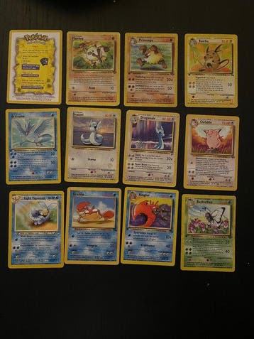 Pokémon - 60 Card - WOTC - Gym Heroes, Jungle, Neo Destiny,, Nieuw