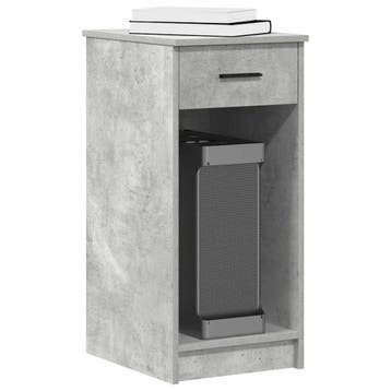 vidaXL Computertorenstandaard met lade 35x45x77 cm, Huis en Inrichting, Bureaus, Verzenden, Nieuw