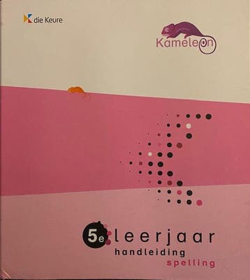 Kameleon Handleiding Spelling 5e leerjaar (thema 1-9, zie om, Verzenden, Nieuw
