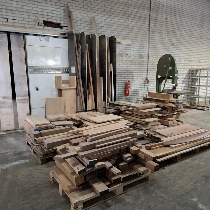Partij divers hout restmateriaal, Doe-het-zelf en Verbouw, Hout en Planken