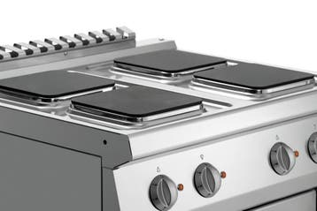Bartscher Elektrisch Fornuis 700 B800 | 4 Rechthoekige Kookp, Ophalen of Verzenden, Nieuw in verpakking