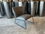 Veiling - Fauteuil Cas - Design - Lounge - Stof - Grijs, Huis en Inrichting, Fauteuils, Nieuw