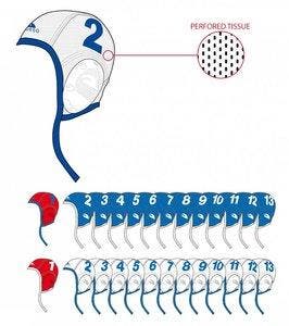 Voordeelbundel (26 stuks) Turbo waterpolo cap (size m/l)..., Nieuw