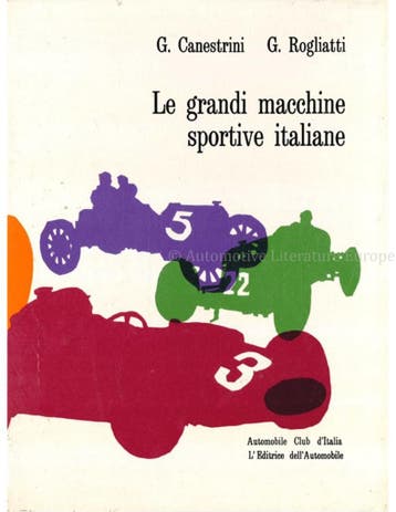 LE GRANDIMACCHINE SPORTIVE ITALIANE (2 BOEKEN), Nieuw, Author