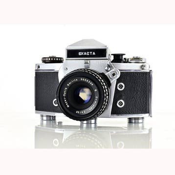 Exakta VX1000 + 50mm en 135mm lenzen Analoge camera, Nieuw