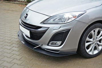 Maxton Voorspoiler / Splitter MAZDA 3 MK2 SPORT (VOORWOORD), Verzenden