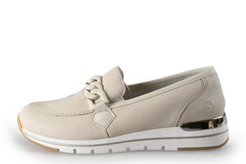 Remonte Loafers in maat 38 Beige, Verzenden, Beige, Overige typen, Remonte
