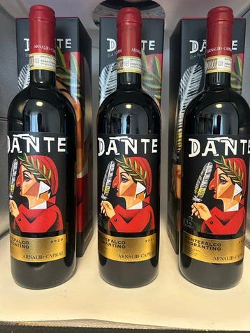 2020 Arnaldo Caprai Dante Sagrantino - Umbrië - 3 Flessen, Nieuw