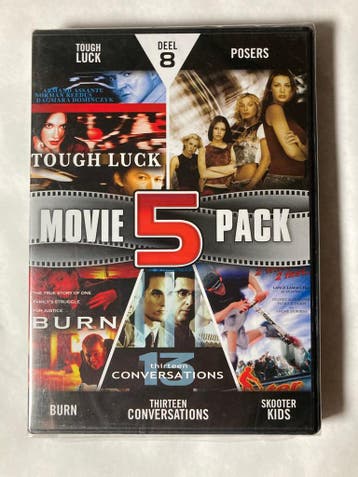 FILMBOX / TOUGH LUCK / POSERS / BURN / THIRTEEN, Verzenden, Gebruikt