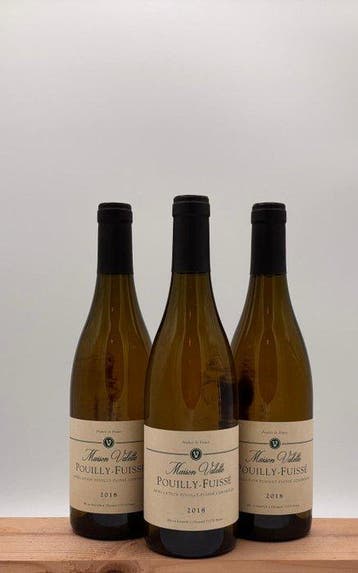 2018 Maison Valette - Pouilly Fuissé - 3 Flessen (0.75, Nieuw