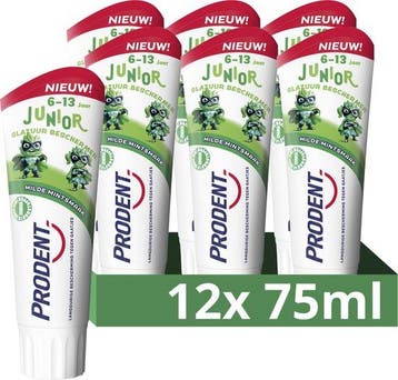 2dekans | Prodent - Tandpasta - Junior 6+ - Glazuur, Ophalen of Verzenden, Zo goed als nieuw