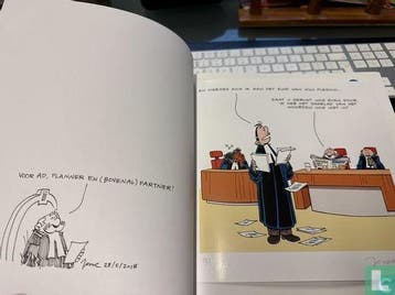 Rechter, De - De rechter is jarig - 2018, Boeken, Eén stripboek, Verzenden, Zo goed als nieuw, Muylwijck, Jesse van.