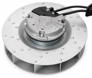 Zehnder ComfoFan S motor revisie – R3G180-AK01-05, Zo goed als nieuw, Ventilator