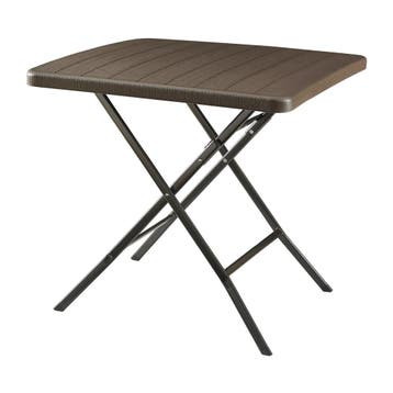 Opklapbare tafel Lillestrøm [en.casa], Tuin en Terras, Verzenden, Nieuw