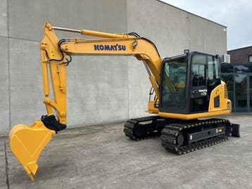 Veiling: Midigraafmachine Komatsu PC70-8 Diesel 2014, Ophalen, Graafmachine