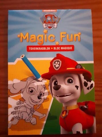 Toverkrasblok Paw Patrol, Verzenden, Gelezen