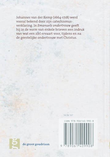Emanuels ondertrouw / Gedolven schatten 9789061409908, Verzenden, Gelezen, J. van der Kemp