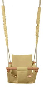 Veilige Baby Schommelstoel | Geel | A-kwaliteit, Overige kleuren, Nieuw, Ophalen of Verzenden, Eén