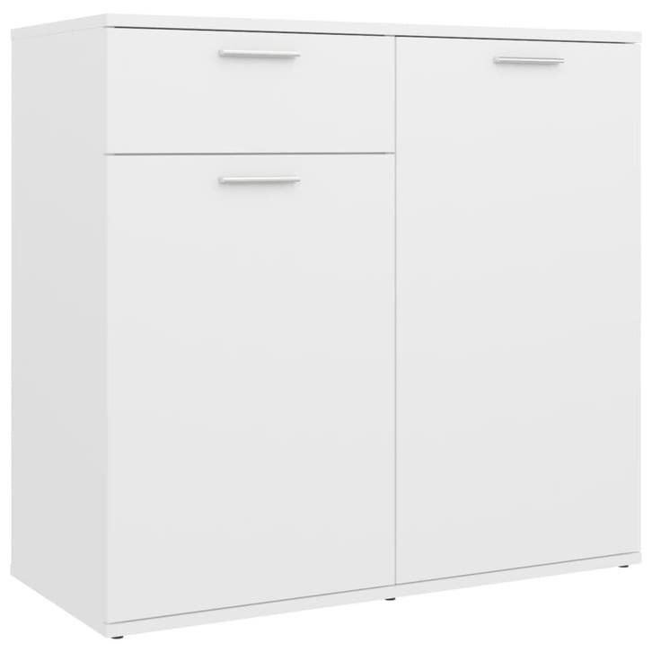 Sidetable bewerkt hout | 80cm | Laatste Stuk!, Huis en Inrichting, Kasten | Dressoirs, 50 tot 100 cm, 25 tot 50 cm, Met deur(en)