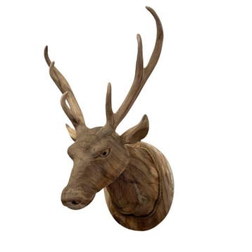 Hertenkop voor aan de muurAccessoires, Ophalen of Verzenden, Nieuw