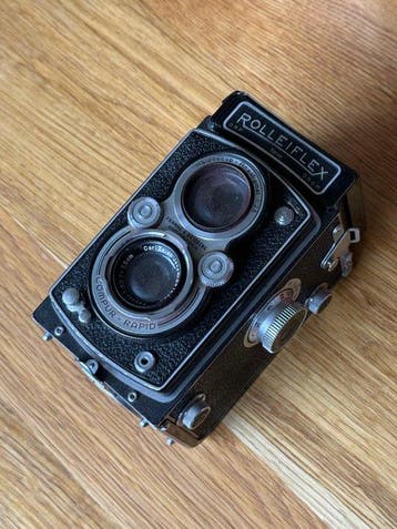 Rollei Rolleiflex mit Heidoscop/Tessar | Analoge camera, Nieuw