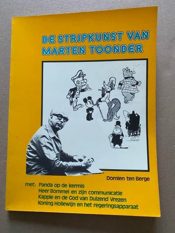 De Stripkunst van Marten Toonder - info met 4 strips, Verzenden, Olivier B, Bommel en Tom Poes, Zo goed als nieuw, Boek of Spel