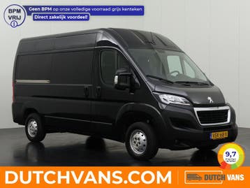 Peugeot Boxer Bestelbus 2.2 | zwart, Euro 6, Zwart, Nieuw, Dealer onderhouden