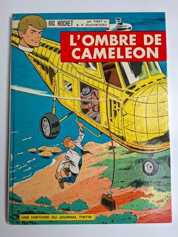 Ric Hochet T4 - Lombre de Caméléon - C - 1 Album - Eerste, Nieuw