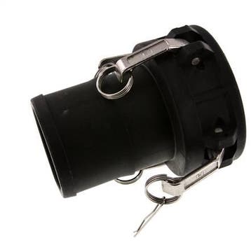 Camlock DN 90 (4) Koppeling Polypropyleen met slangpilaar, Verzenden, Nieuw