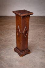 Antiek Kolom - 1950-1960, 1940-1950 - Colonna Biedermeier, Antiek en Kunst