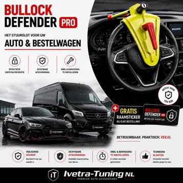 Stuurslot Auto | Stuurslot Bestelwagen | Stuurslot Camper, Ophalen of Verzenden, Nieuw