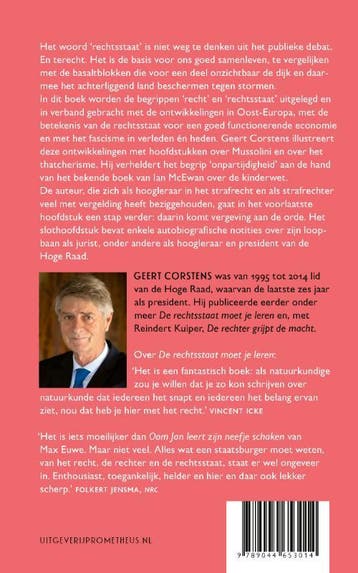 Onze rechtsstaat 9789044653014 Geert Corstens, Verzenden, Zo goed als nieuw, Geert Corstens