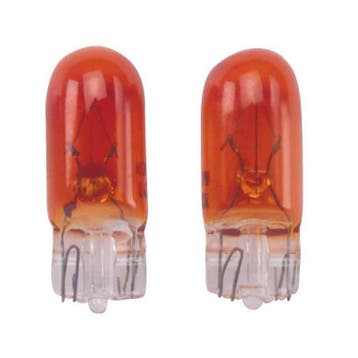T-10 12V/5W Lampen 12V Amber , set  2 stuks, Verzenden, Nieuw