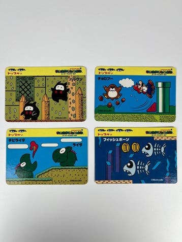 Top Sun Super Mario Card - 4 Card, Nieuw