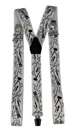Bretels Timmerman (creme) met extra sterke clips, Kleding | Heren, Verzenden, Nieuw